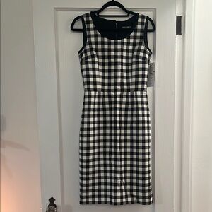 Dolce & Gabbana Black and White Sleeveless Dress